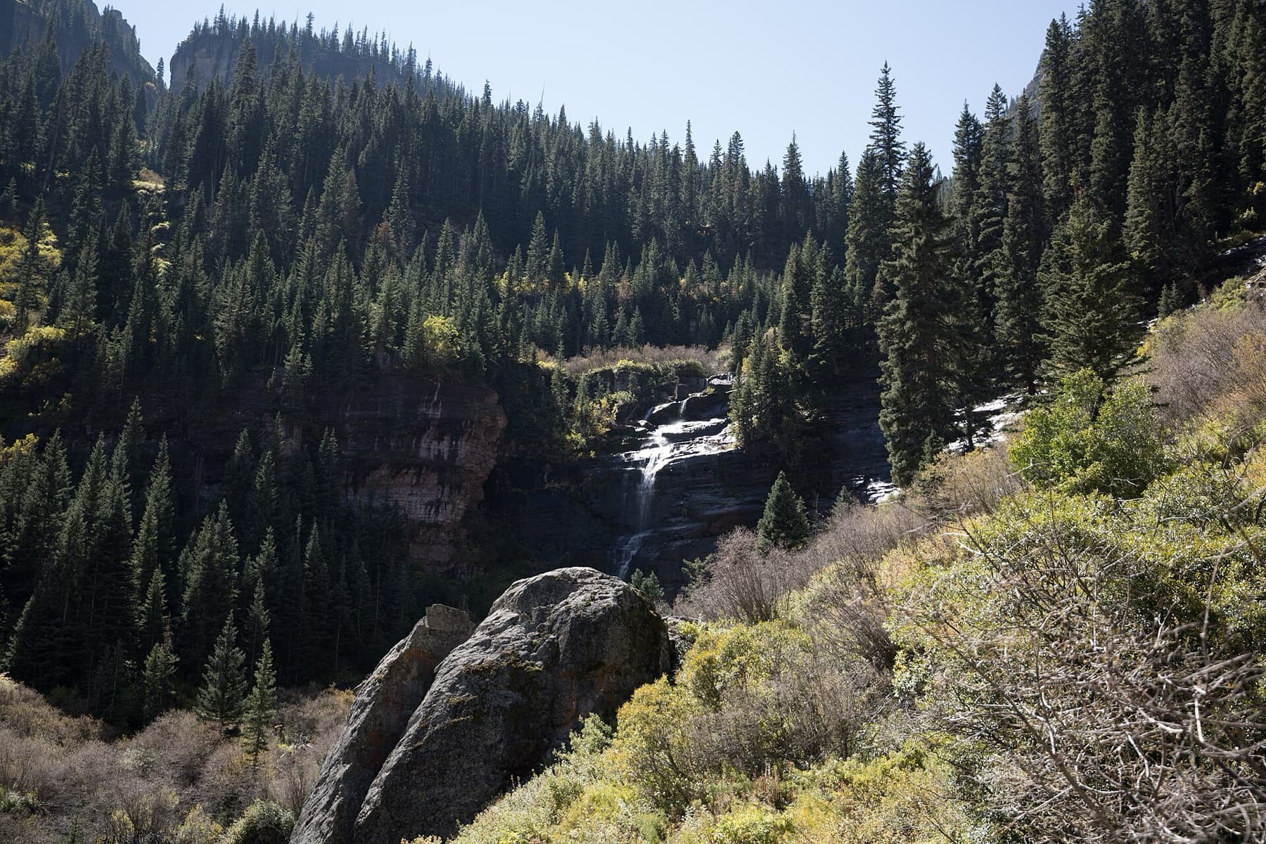 Bear Creek Falls in late September